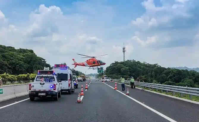 柘荣高速公路汽车救援案例